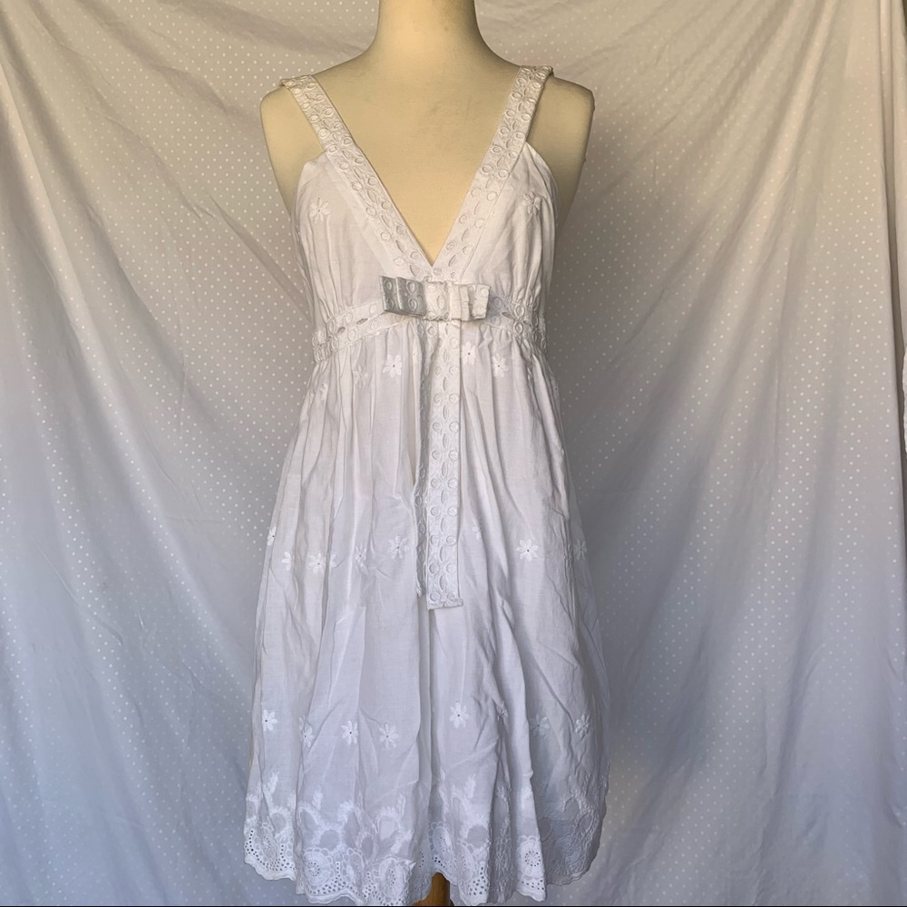 White dress